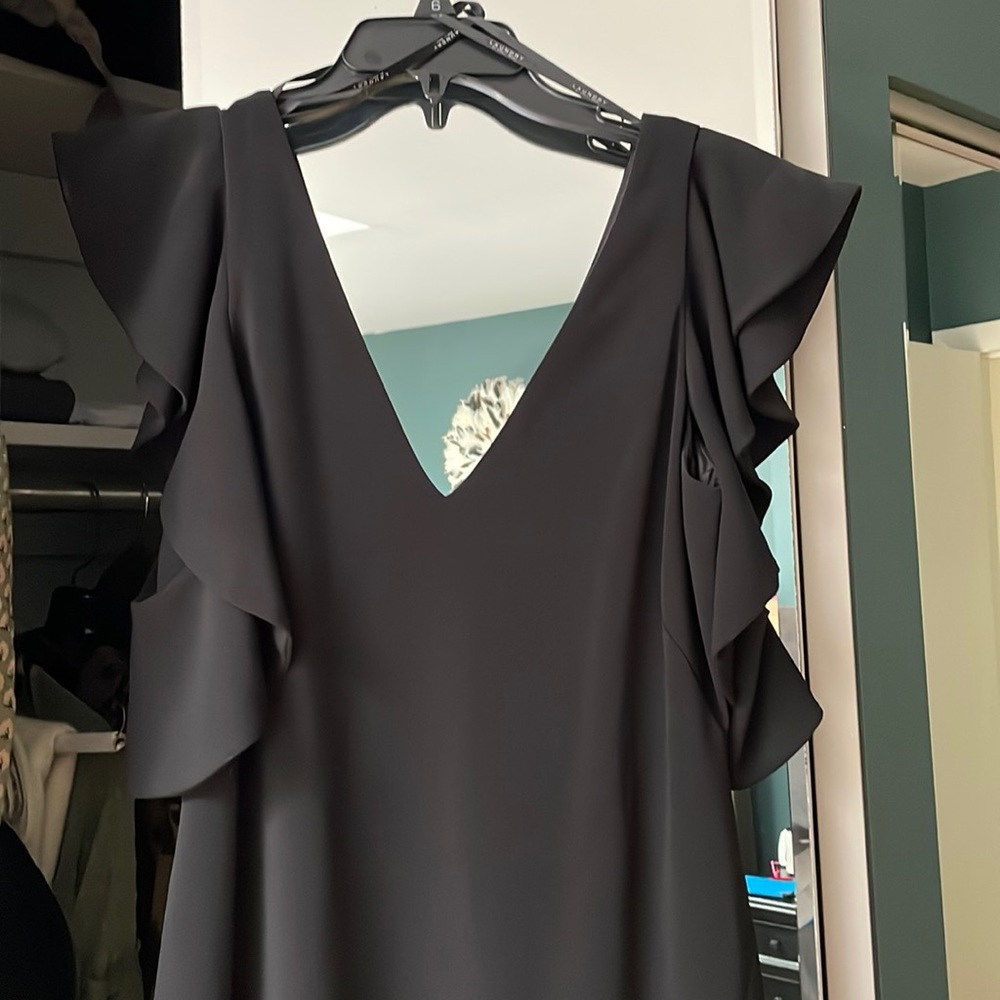 Laundry by Shelli Segal black cocktail dress